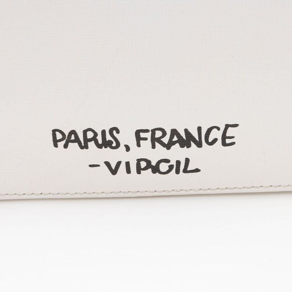 Off-White Leather Binder Clip Shoulder Bag - Picture 10 of 16